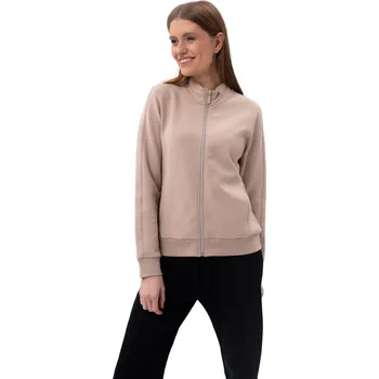 Pánská mikina Dámská mikina se zipem VOLCANO-LORI-102-BEIGE Béžová M