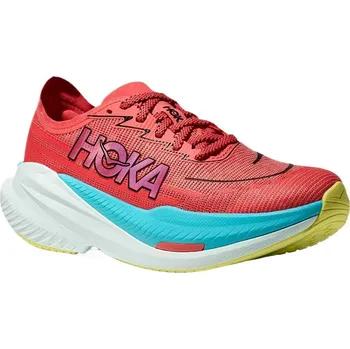 Dámská běžecká obuv Pánská běžecká obuv HOKA-Mach X 2 M grapefruit/electric coral Červená 44 2/3