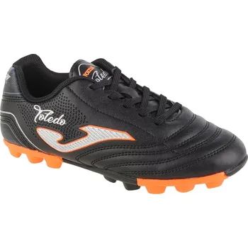 Kopačky Chlapecké fotbalové kopačky outdoorové JOMA-Toledo Jr HG black/orange Černá 36