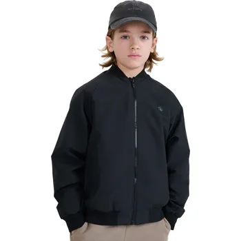 Dívčí bunda Chlapecká bunda 4F JUNIOR-JACKET-JWSS25TJACM186-20S-BLACK Černá 128