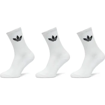 Ponožky ADIDAS ORIGINALS-3 PACK-CusTre Crw Sck WHITE/BLACK Bílá 46/48