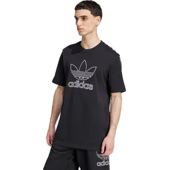 Pánské tričko Pánské triko s krátkým rukávem ADIDAS ORIGINALS-OUTL TREF TEE-BLACK Černá S