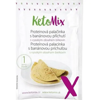 Keto dieta KetoMix Proteinová palačinka s banánovou příchutí (10 porcí)