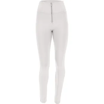 Dámské jeggings kalhoty FREDDY-WR.UP® skinny push up organic cotton trousers with high waist-Beige Béžová S