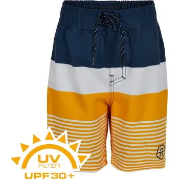 Plážový stan Chlapecké plavky COLOR KIDS-Swim shorts stripes UPF 30+ Saffron Modrá 128