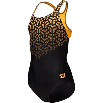 Dívčí plavky Dívčí plavecké jednodílné plavky ARENA-GIRLS KIKKO V SWIMSUIT SWIM PRO BACK Černá 140