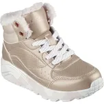 Dívčí kotníkové zimní boty SKECHERS-Uno Lite Camo Daz gold/pink Růžová 31
