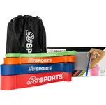 SCSports Sada fitness odporových gum…
