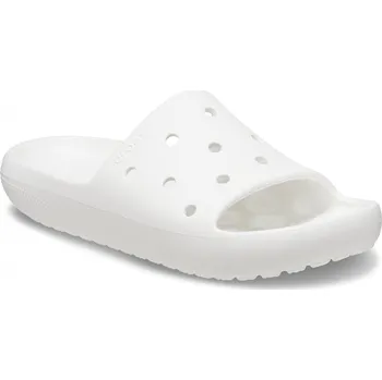 Pánské pantofle Šlapky (plážová obuv) CROCS-Classic Slide V2 white Bílá 39/40