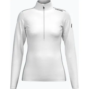 Dámské oblečení Dámská lyžařská mikina HEAD Race Midlayer white