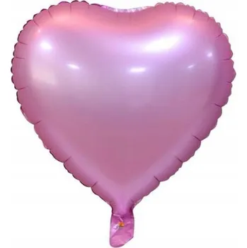 Balónek Fóliový balónek Godan srdce růžové matné 46 cm