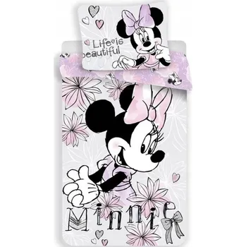 Povlečení Sada povlečení Jerry Fabrics 140 x 200 cm růžová