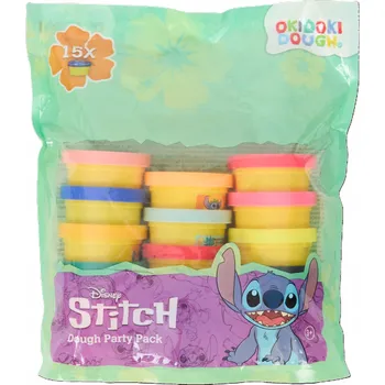 Modelovací hmota Mini nádobky na modelovací Modelína Lilo a Stitch 1 5 kusů 3+