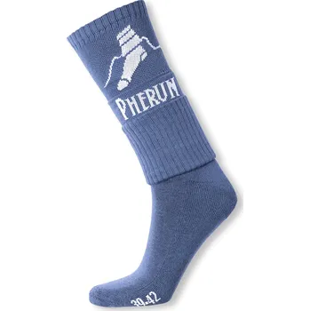 Turistické ponožky PHERUN-Jeans Blue 39-42 Modrá 39/42