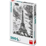 Dino Černobílá Eiffelova věž 500 dílků
