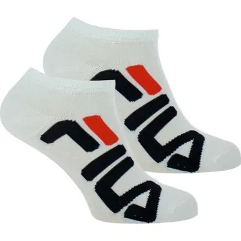 Pánské ponožky Ponožky FILA-F9199 SOCKS 2-PACK-300 WHITE Bílá 35/38