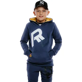 Pánská mikina Chlapecká mikina s kapucí AUTHORITY-H-ARCEN B Modrá 116/122