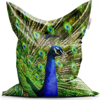 Sedací pytel Sablio Sedací vak Classic Páv - 150x100 cm