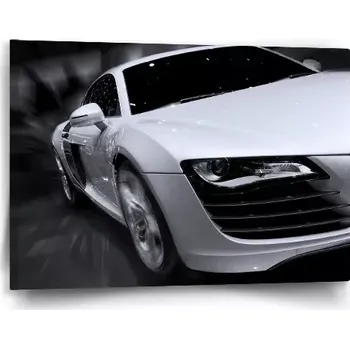 Obraz Sablio Obraz Bílý sporťák - 60x40 cm