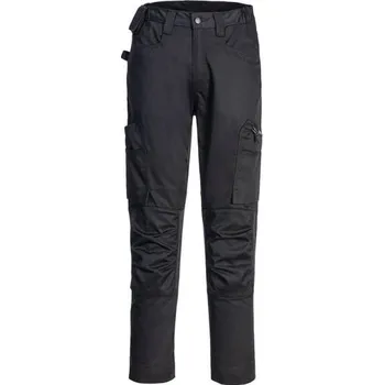 Pánské oblečení PortWest | Kalhoty WX2 Eco Stretch Trade - Black / 38 / 38 / černá