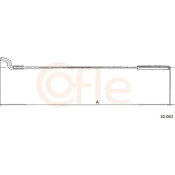 Plynové lanko Lanko plynu COFLE 92.10.063