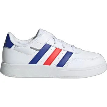 Dámská tenisová obuv Chlapecká rekreační obuv ADIDAS-Breaknet 2.0 K cloud white/lucid blue/bright red Bílá 31
