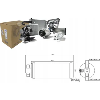 Výparník klimatizace Nissens 95977 Vysoušeč klimatizace