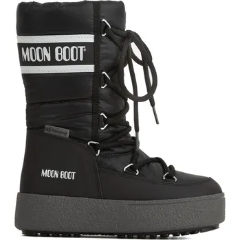 Dívčí obuv Juniorské vysoké zimní boty MOON BOOT-MB JTRACK BOOT-JR-N001 BLACK Černá 29