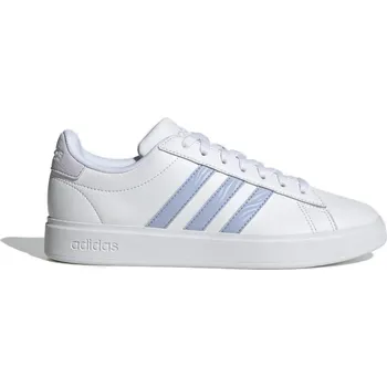 Pánská tenisová obuv Dámská rekreační obuv ADIDAS-Grand Court cloud white/blue dawn/silver dawn Bílá 40 2/3