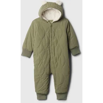 Kojenecké oblečení UNI baby prošívaný sherpa overal GAP 0-3M