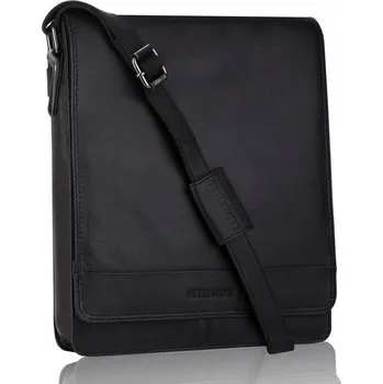 Betlewski taška na dokumenty z pravé kůže s logem