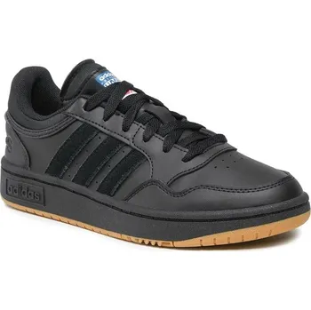 Pánské tenisky Pánská rekreační obuv ADIDAS-Hoops 3.0 Low Classic core black/core black/cloud white Černá 41 1/3