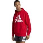 Pánská mikina s kapucí ADIDAS-M BL FT HD-IC9365-Red Červená L