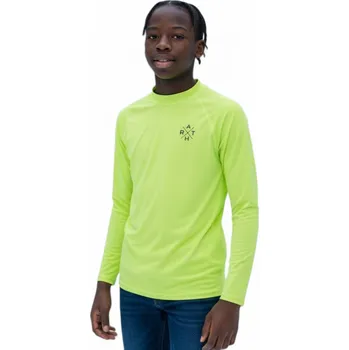 Chlapecké termo triko s dlouhým rukávem AUTHORITY-WARMIE II B neon green Zelená 116/122