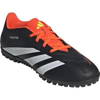 Turfy Pánské fotbalové kopačky turfy ADIDAS-Predator Club M TF core black/cloud white/solar red Černá 39 1/3