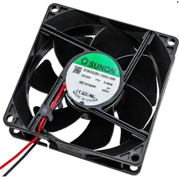 Průmyslový ventilátor Sunon DC axiální ventilátor 80×80×25 mm, 24 V DC, 28 dB EF80252B3-1000U-A99
