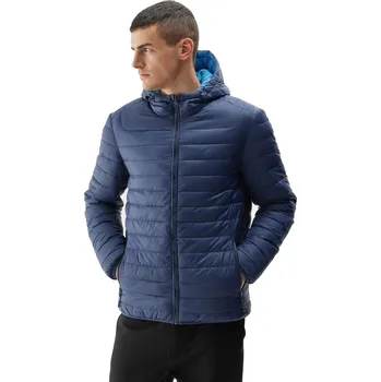 Pánská turistická bunda 4F-DOWN JACKET-AW23TDJAM242-31S-NAVY Modrá M