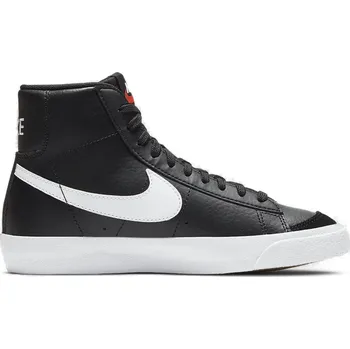 Chlapecké tenisky Juniorská vycházková obuv NIKE-Blazer Mid 77 black/white/team orange Černá 38