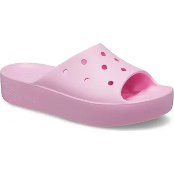 Pánská móda Dámské šlapky (plážová obuv) CROCS-Classic Platform Slide flamingo Růžová 41/42