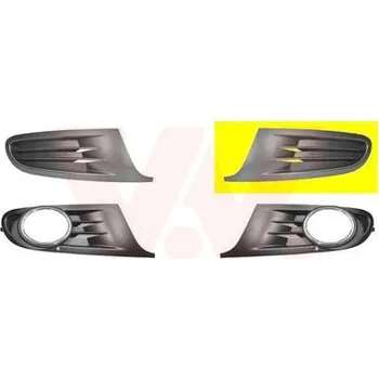 Nárazník Větrací mřížka, nárazník VAN WEZEL 5863591