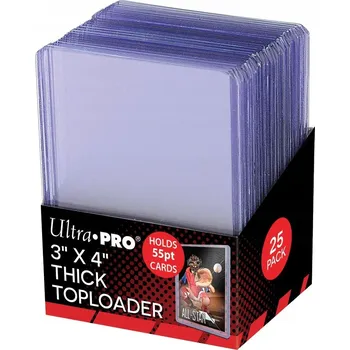 Příslušenství ke karetním hrám Obaly na karty Ultra-Pro Thick Toploader 3" x 4" 55PT