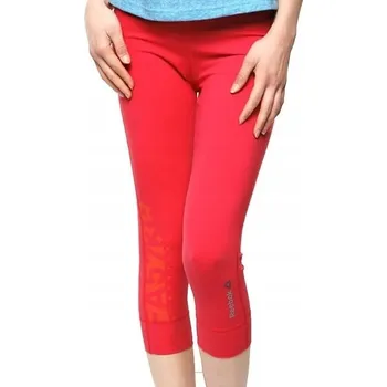 Dámské legíny Legíny 3/4 Reebok S růžové