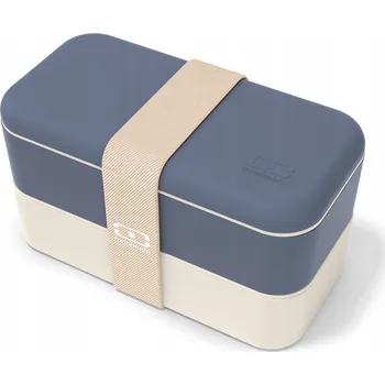 Jídlonosič Monbento - Bento box na oběd Original, Modrá Natural