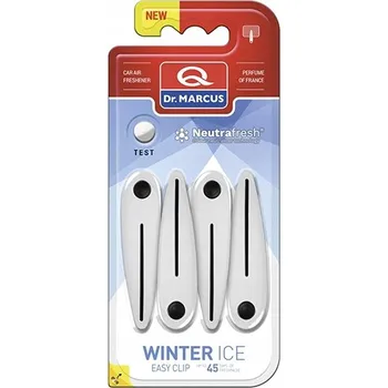 Vůně do auta Osvěžovač vzduchu do auta DrMarcus Easy Clip Winter Ice (Zimní led)