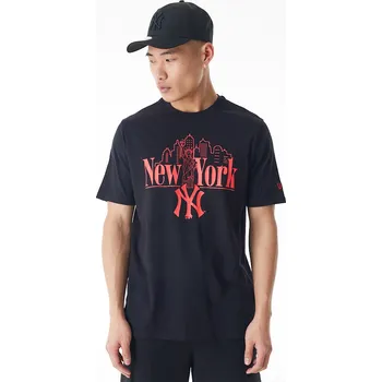 Triko s krátkým rukávem NEW ERA-MLB Ny graphic table tee NEYYAN Černá XXL