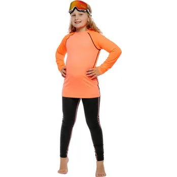 Dámské legíny Dívčí termo kalhoty AUTHORITY-WARMIE pants G black Černá 164/170