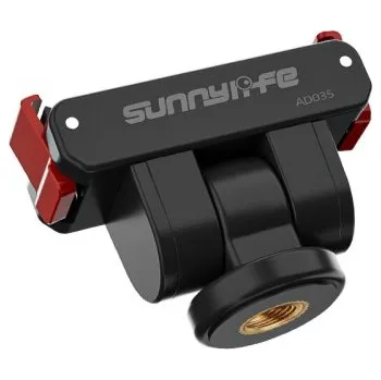 SunnyLife Náklonný rychloupínací adaptér na závit 1/4" pro DJI OSMO ACTION, NANO, a DJI 360 kamery