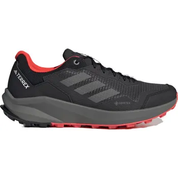 Pánská obuv Pánská běžecká trailová obuv ADIDAS-Terrex Trail Rider GTX core black/grey four/solar red Černá 43 1/3
