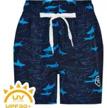 Chlapecké plavky COLOR KIDS-Swim shorts short AOP-dress blues Modrá 128