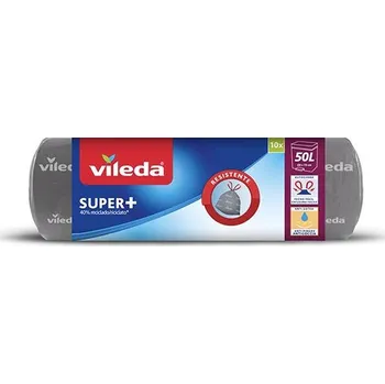 Pytle na odpadky VILEDA Super+ 50 l, 10 ks